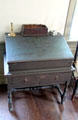 Early American desk with drawer at Phelps-Hathaway House. Suffield, CT.