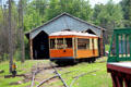 Springfield Electric Ry. #16 by Wason Manuf. Co. at Connecticut Trolley Museum. East Windsor, CT.