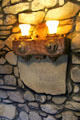 Porteus-Walker Co. cornerstone at Gillette Castle State Park. East Haddam, CT.