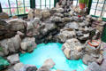 Indoor fountain at Gillette Castle State Park. East Haddam, CT.