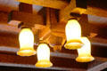 Custom light fixture at Gillette Castle State Park. East Haddam, CT.