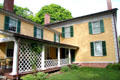 Side porch at Florence Griswold Museum. Old Lyme, CT.