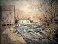 Swirling Waters painting by Edward Rook at Florence Griswold Museum. Old Lyme, CT.