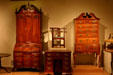 Federalist furniture in Yale Art Gallery. New Haven, CT.