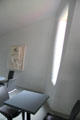 Interior of Da Monsta reception center at Philip Johnson Glass House. New Canaan, CT.