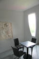 Interior of Da Monsta reception center at Philip Johnson Glass House. New Canaan, CT.