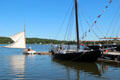 REGINA M. from Perry, ME at Mystic Seaport. Mystic, CT.