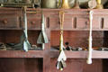 Antique nautical logs at Mystic Seaport. Mystic, CT.