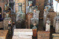 Collection of antique medicines in Drug Store at Mystic Seaport. Mystic, CT.