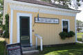 Seamen's Friend Society board & batten building at Mystic Seaport. Mystic, CT.