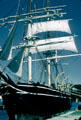 Charles W. Morgan last surviving wooden whaleship in America at Mystic Seaport. Mystic, CT.