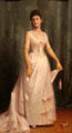 Portrait of Ms. Caroline Welton by Abraham Archibald Anderson at Mattatuck Museum. Waterbury, CT.
