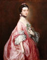 Mary Little, Later Lady Carr portrait by Thomas Gainsborough at Yale Center for British Art. New Haven, CT.