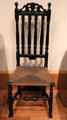 Side chair from MA at Yale University Art Gallery. New Haven, CT.