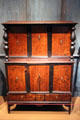 Painted cupboard prob. from Hampton, NH at Yale University Art Gallery. New Haven, CT.