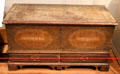 Chest with drawers made for George Bossert from Berks or Montgomery County, PA at Yale University Art Gallery. New Haven, CT.
