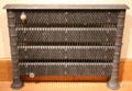 Cast iron radiator by Charles S. Smith of Westfield, MA at Yale University Art Gallery. New Haven, CT.