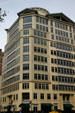 Modern building at F &13th St. NW. Washington, DC.