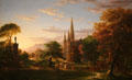 The Return painting by Thomas Cole at Corcoran Gallery of Art. Washington, DC.