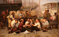 Longshoremen's Noon painting by John George Brown at Corcoran Gallery of Art. Washington, DC.