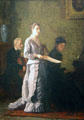 Singing a Pathetic Song painting by Thomas Eakins at Corcoran Gallery of Art. Washington, DC.