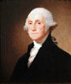 George Washington by Gilbert Stuart in National Gallery of Art. Washington, DC