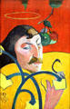 Paul Gaugin self portrait in National Gallery of Art. Washington, DC