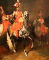 Mounted Trumpeters of Napoleon's Imperial Guard painting by Théodore Géricault at National Gallery of Art. Washington, DC.