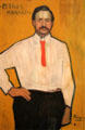 Pedro Mañach portrait by Pablo Picasso at National Gallery of Art. Washington, DC.