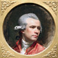 John Singleton Copley, artist self portrait at National Portrait Gallery. Washington, DC.
