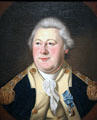 Henry Knox, Revolutionary leader painting by Charles Peale Polk after Charles Willson Peale at National Portrait Gallery. Washington, DC.