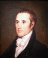 Benjamin Silliman, science educator portrait by John Trumbull at National Portrait Gallery. Washington, DC.