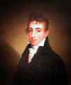 Thomas Ash II, maker of chairs portrait by Thomas Sully at National Portrait Gallery. Washington, DC.