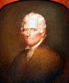 Daniel Boone, pioneer portrait by Chester Harding at National Portrait Gallery. Washington, DC.