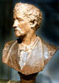 James McNeill Whistler, painter terra-cotta bust by Joseph Edgar Boehm at National Portrait Gallery. Washington, DC.