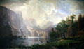 Among the Sierra Nevada, California painting by Albert Bierstadt at Smithsonian American Art Museum. Washington, DC.