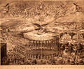 Reconstruction of the South lithograph by J.L. Giles at National Portrait Gallery. Washington, DC.