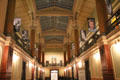 Gallery off Great Hall of former U.S. Patent Office building now Smithsonian American Art Museum & National Portrait Gallery. Washington, DC.