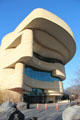 Eastern entrance facade of National Museum of the American Indian. Washington, DC.