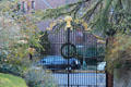 Gates at Dumbarton Oaks. Washington, DC.