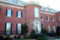 Northern side entry at Dumbarton Oaks. Washington, DC.