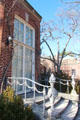 Rare Book Room entrance at Dumbarton Oaks. Washington, DC.