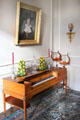 English Broadwood box piano at Tudor Place. Washington, DC.