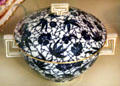 Porcelain sugar bowl by Coalport, England at Tudor Place. Washington, DC.
