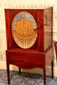 Barrel organ made by Longman & Broderip of London in West Virginia period parlor at DAR Memorial Continental Hall. Washington, DC.