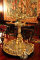 Dining room centerpiece at Anderson House Museum. Washington, DC.