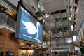 Entrance atrium of Newseum. Washington, DC.