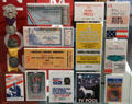 Presidential convention press passes at Newseum. Washington, DC.