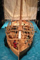 Model of Gunboat Philadelphia at National Museum of American History. Washington, DC.