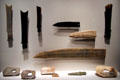Chinese jade or bronze ceremonial tools & weapons at Smithsonian Freer Gallery of Art. Washington, DC.